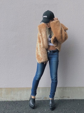 RIKOさん（レディース・150cm）の春コーディネート