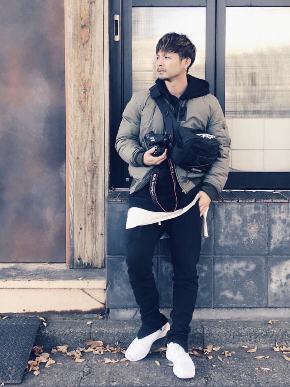 Acne StudiosのMA-1を使ったメンズ人気ファッションコーディネート - WEAR