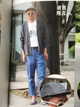 「umit benan（ウミットベナン）のアイテム」を使った、Ryugo Saishuさん（メンズ・177cm）の夏コーディネート