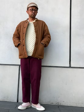 「Steven Alan（スティーブンアラン）のアイテム（ダウンジャケット/コート）」を使った、Ryugo Saishuさん（メンズ・177cm）の冬コーディネート