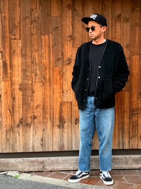 「alexanderwang（アレキサンダーワン）のアイテム（ブルゾン）」を使った、Ryugo Saishuさん（メンズ・177cm）の秋コーディネート