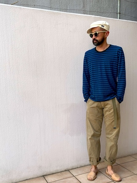 「riA（リア）のアイテム」を使った、Ryugo Saishuさん（メンズ・177cm）の春コーディネート