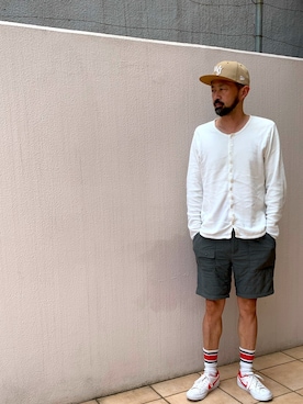 「A.P.C.（アーペーセー）のアイテム（スニーカー）」を使った、Ryugo Saishuさん（メンズ・177cm）の春コーディネート