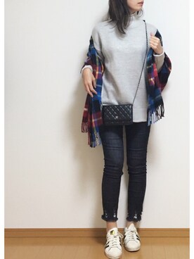 maruさん（レディース・166cm）の冬コーディネート