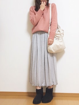 maruさん（レディース・166cm）の冬コーディネート