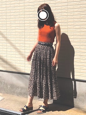 ねこさん（レディース・158cm）の夏コーディネート