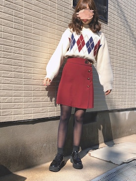 ねこさん（レディース・158cm）の冬コーディネート