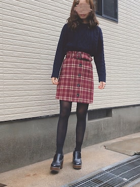 ねこさん（レディース・158cm）の冬コーディネート