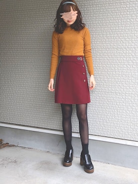 ねこさん（レディース・158cm）の冬コーディネート