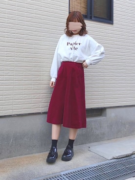 ねこさん（レディース・158cm）の秋コーディネート