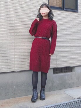 ねこさん（レディース・158cm）の冬コーディネート