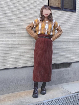 ねこさん（レディース・158cm）の冬コーディネート