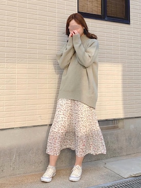 ねこさん（レディース・158cm）の春コーディネート