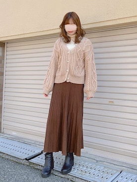 ねこさん（レディース・158cm）の春コーディネート