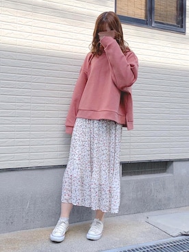 ねこさん（レディース・158cm）の春コーディネート