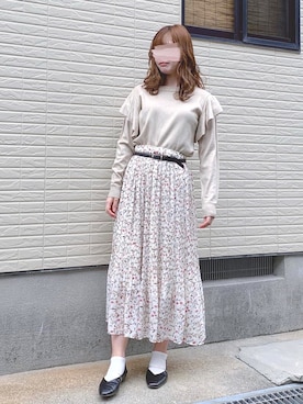 ねこさん（レディース・158cm）の春コーディネート