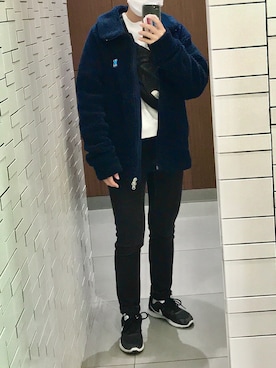 「HELLY HANSEN（ヘリーハンセン）のアイテム（ジャケット/アウター）」を使った、つさん（レディース・155cm）の秋コーディネート
