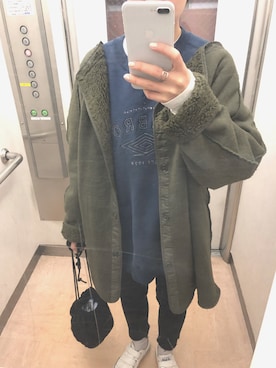 ういおさん（レディース・156cm）の冬コーディネート