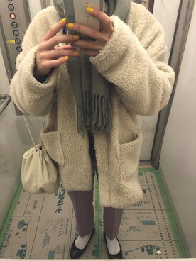 ういおさん（レディース・156cm）の冬コーディネート