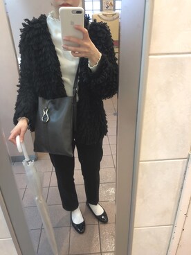 「Another Edition」｜「アイテム（トップス）」を使った、ういおさん（レディース・156cm）の春コーディネート