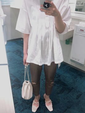 「NIMES(NIMES)」｜ういおさん（レディース・156cm）の夏コーディネート