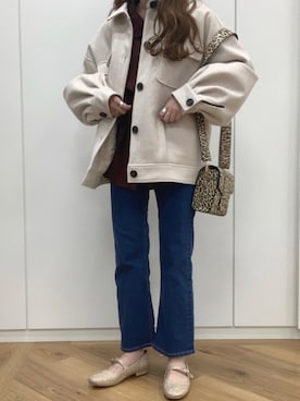「Heather（ヘザー）のアイテム（その他アウター）」を使った、aichii_iさん（レディース・158cm）の夏コーディネート