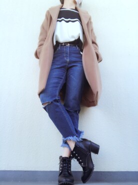 Y.Dさん(レディース・152cm)の冬コーディネート