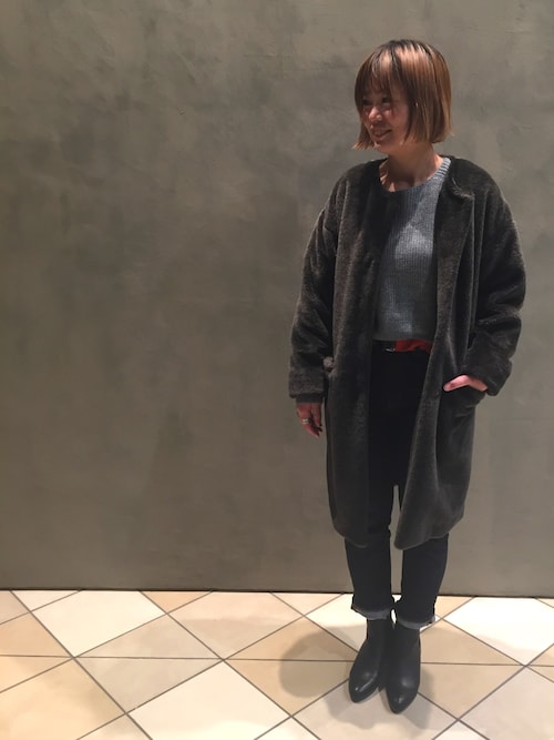 Kaori Shimomura ビューティ ユース ユナイテッドアローズ 立川立飛店 Beauty Youth United Arrowsのその他アウターを使ったコーディネート Wear