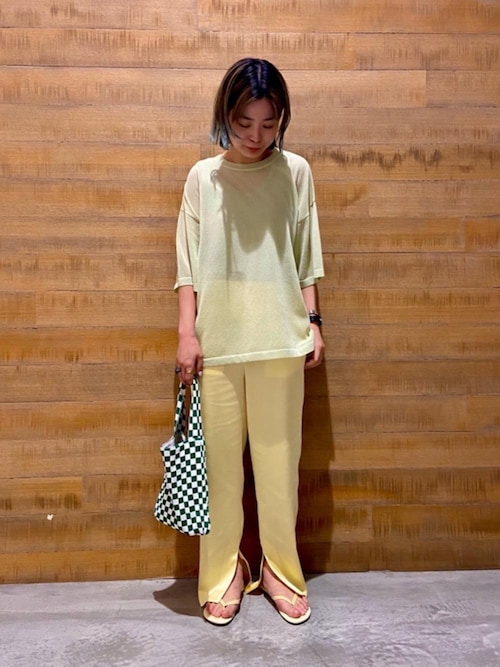 ビューティ ユース ユナイテッドアローズ 立川立飛店kaori Shimomuraさんのタンクトップを使ったコーディネート Zozotown