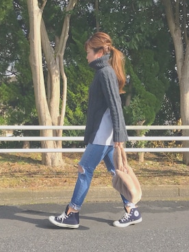 ayumiさん(レディース・160cm)の冬コーディネート