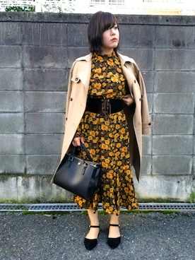 はるさん（レディース・155cm）の秋コーディネート