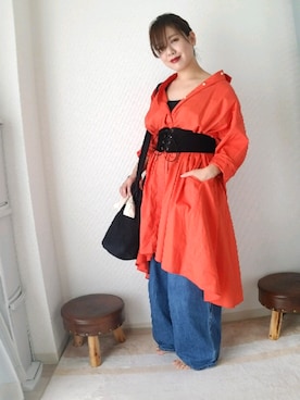 「アイテム（その他ボディ・ヘアケア）」を使った、はるさん（レディース・153cm）の秋コーディネート