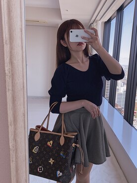 まにょ@甘めカジュアルさんのコーディネート