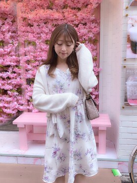 まにょ@甘めカジュアルさんのコーディネート