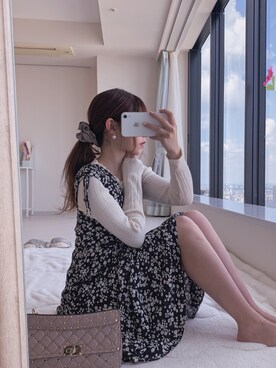 まにょ@甘めカジュアルさんのコーディネート