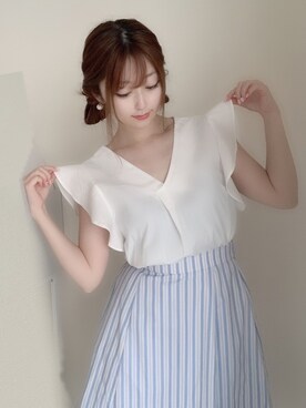 まにょ@甘めカジュアルさんのコーディネート