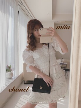 まにょ@甘めカジュアルさんのコーディネート