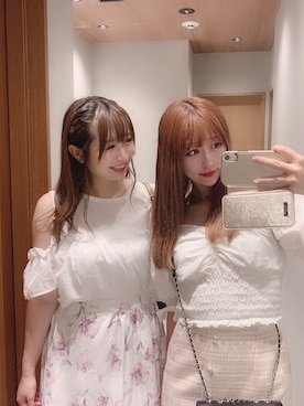 まにょ@甘めカジュアルさんのコーディネート