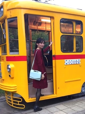 「LILIDIA（リリディア）のアイテム」を使った、864_Burgundyさん（レディース・176cm）の秋コーディネート