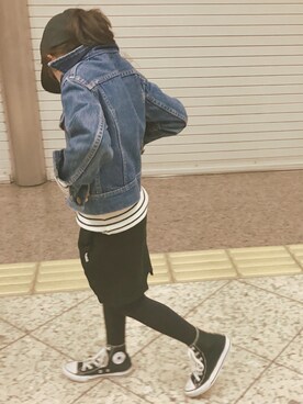 micooさん（キッズ・120cm）の冬コーディネート