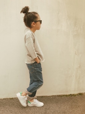 micooさん（キッズ・120cm）の春コーディネート