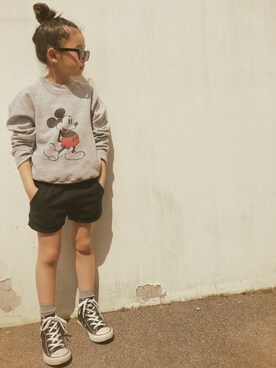 micooさん（キッズ・120cm）の春コーディネート