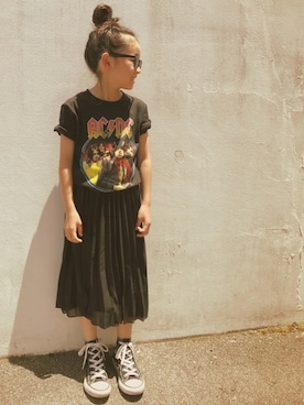 micooさん（キッズ・120cm）の夏コーディネート