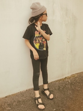 micooさん（キッズ・120cm）の夏コーディネート