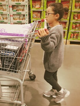 micooさん（キッズ・120cm）の冬コーディネート