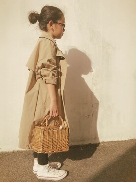 micooさん（キッズ・120cm）の春コーディネート