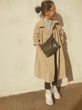 micooさん（キッズ・120cm）の春コーディネート