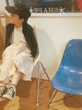 micooさん（キッズ・120cm）の春コーディネート