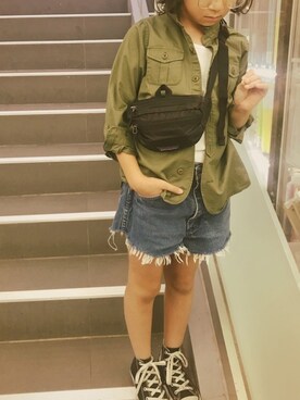 micooさん（キッズ・120cm）の秋コーディネート