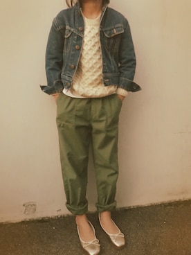 micooさん（キッズ・120cm）の冬コーディネート